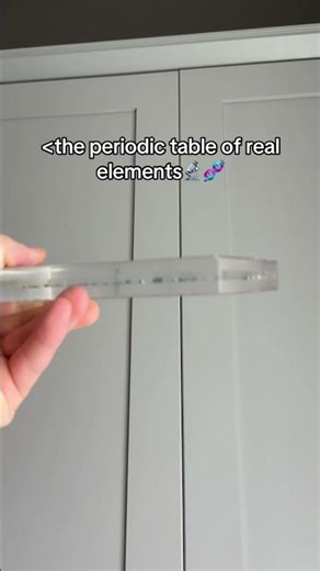 The REAL Periodic Table Of Elements