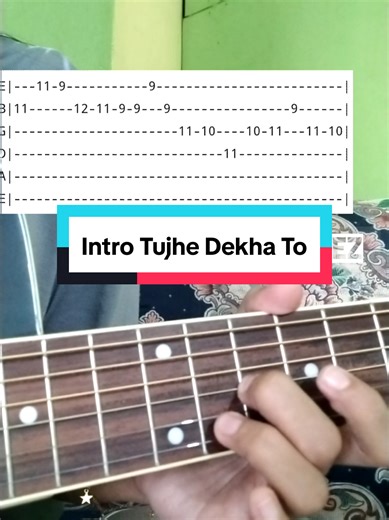 Tutorial Lagu Bollywood 'Tujhe Dekha To'