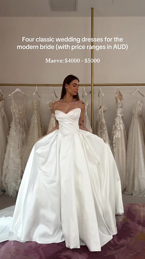 Four Classic Wedding Dresses for the Modern Bride | Price Ranges Included