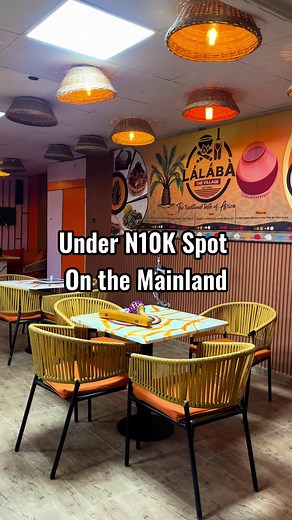 Authentic Nigerian Food at Lalaba in Ikeja | Traditional-Themed Restaurant
