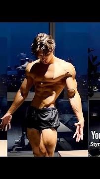 Shredded Fitness Model Mens Physique Body Update Maxwell Krause Styrke Studio ‪@maxwell.krause‬