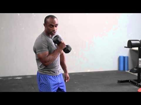 A Description of One-Arm, Cross-Body Curls