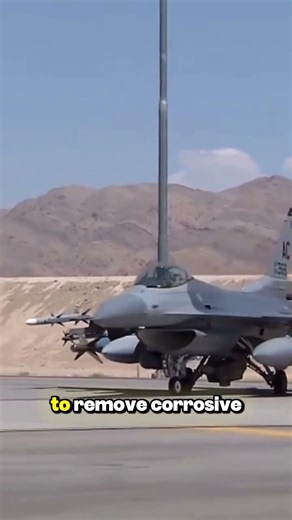 Why the Military Uses Robots to Clean Fighter Jets