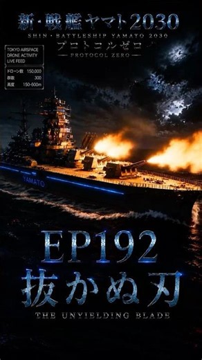 【新戦艦ヤマト2030】抜かぬ刃——主砲も、対空も、電子戦も。最強戦艦の全弾が、効かない【第192話】