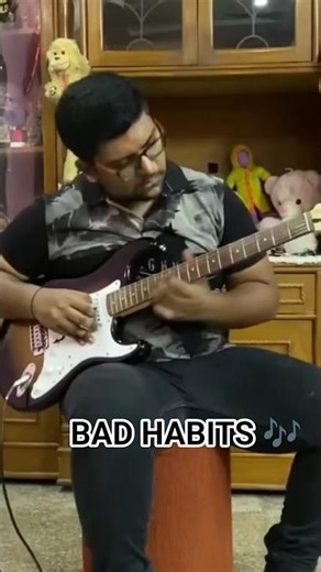 🎸 Bad Habits Electric Guitar Cover | Ed Sheeran | Guitar Shorts