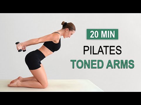 20 MIN PILATES TONED + SLIM ARMS WORKOUT | No Equipment, No Repeat | Warm Up + Cool Down
