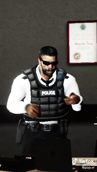 Dancing at the Fun Police Station in Virtual Reality