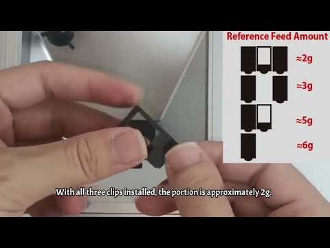 Proshine Automatic Fish Feeder for Pond: Reduction Clips Instructions