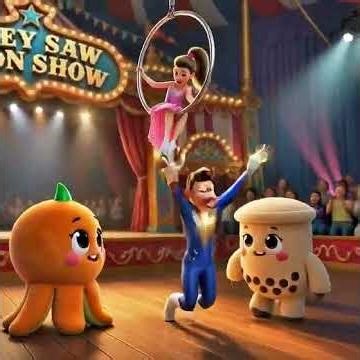 Amazing Acrobatic Show at the Circus! | Boba Tea & Octopus