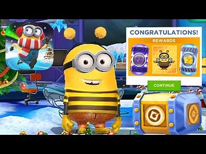 Minion rush Bee costume MINIONS daily challenge fullscreen gameplay walkthrough android ios