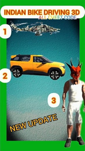 👉 🤯 TOP 3 SECRET CHEAT CODE IN INDIAN BIKE DRIVING 3D 🔥 | 99% Players DON’T KNOW 😱 #shorts