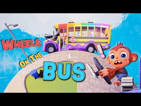 Wheels On The Bus (School Day Remix) | Nookaboos
