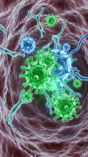 🩺 How Your Immune System Fights a Virus (Inside Your Body Explained!)