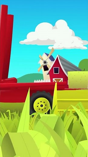 🌾 Sing Along with Blippi: Tractors Are Fun, Tractors Work Hard! 🎤🚜 #Tractorsong #Blippi