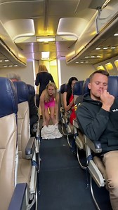 233M views · 1.8M reactions | She surprised him on an airplane  Woman surprises her boyfriend on an airplane by booking the same flight This video is a co production between Laura Harwood and Network media productions This video is for entertainment purposes only | L's Quirky Hacks and Skits | Facebook