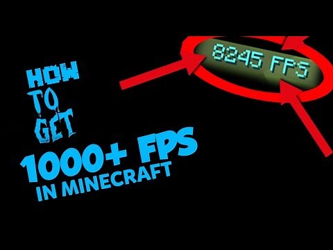 How To Get 1000+ FPS IN MINECRAFT WITH A BAD PC
