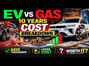 EV vs Gas Cost Comparison: 10-Year Ownership Breakdown! #EVvsGas #electricvehicle #EVcost