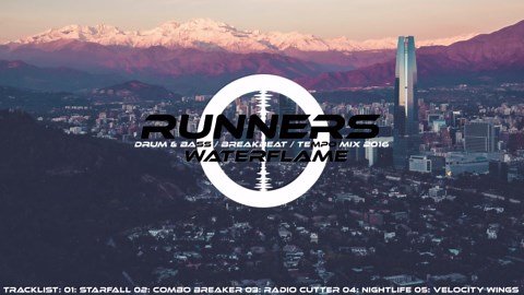 High-energy DnB/breakbeats for running - Waterflame runners mix