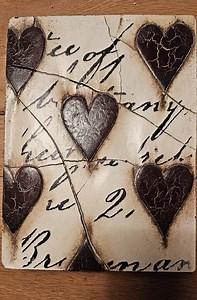 Sid Dickens Memory Tile Block With Hearts - Etsy