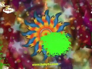 Baby tv magic lantern stars kaleidoscope and sun