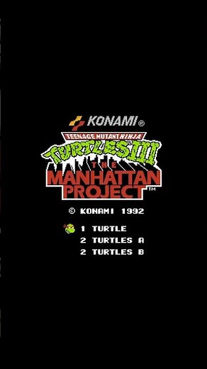 Teenage Mutant Ninja Turtles 🐢 intro Song (NES) #shorts