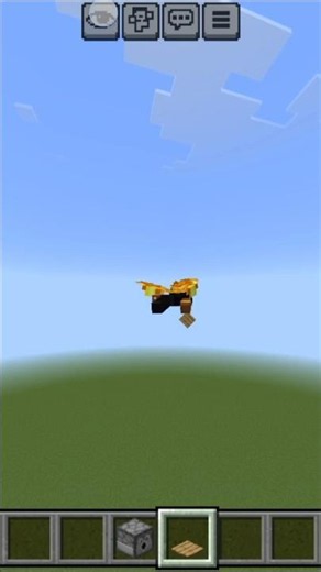 Elytra launcher in bedrock edition #viral #minecraft