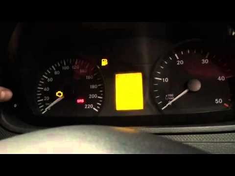 Mercedes Vito service reset