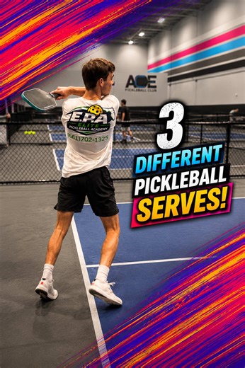 3 Pickleball Serves to Unsettle Opponents