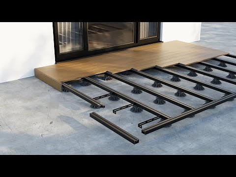 StructurAL concept, Aluminum deck framing & support system