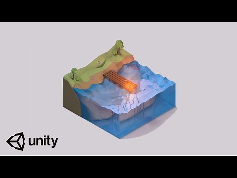 LOW POLY WATER in Unity!
