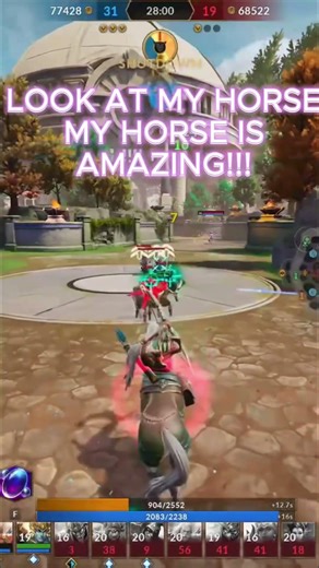 LOOK at my HORSE my HORSE is AMAZING! Part 2 #smite2