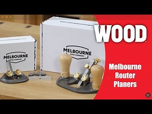 Unboxing and Trying Two Melbourne Router Planes