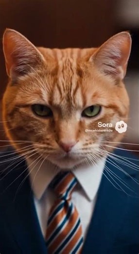 Cat Job Interview Gone Wrong🐱💼 #aivideo #aivideo #catceo #cats #funnycats #comedy #cat