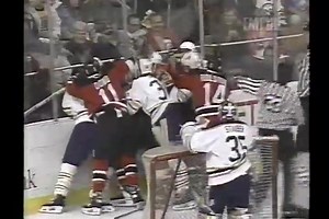 Claude Lemieux vs Rob Ray May 3, 1995 From YouTube Channel Daniel Gibson | Pavlo Chorniy