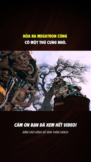 HOÁ RA MEGATRON CŨNG CÓ MỘT THÚ CƯNG NHỎ #transformers