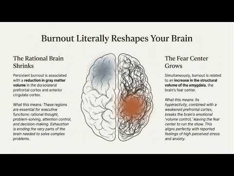 Burnout Uncovered: How Chronic Stress Reshapes Your Brain & Life
