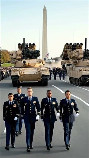 United States Armed Forces Showcase | Independence Day Ceremony (Fictional Video) AI