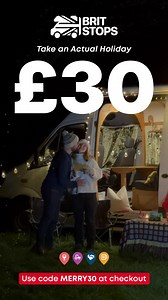 3.9K views | Even when you live full time in your motorhome, it’s okay to want a proper holiday once in a while! Brit Stops is a membership that gives you access to 1,200+ fantastic stopover locations, including pubs, farm shops, and more that open up a space in their carpark for the night. Enjoy experiences and make memories at every stop! Use the code MERRY30 to access 1,200 locations for just £30 during your first year of membership. | Brit Stops | Facebook