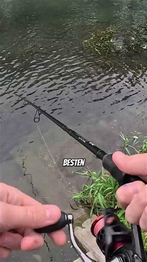 Selbstgebauten Angelköder testen!