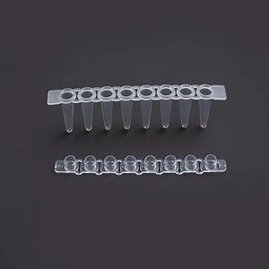 [Hot Item] PP Material 0.2ml PCR Tube 8 Strips PCR Plastic Tube