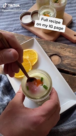 Coddled Eggs with Potato Purée – my #whole30 take on the popular Eggslut dish. #homecook #letsbespuds #januarywhole30 #easyrecipe