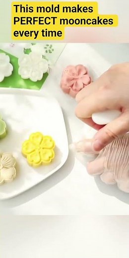 DIY Mooncake Mold Set | Hand-Pressed Mooncake, Cookie & Pastry Mold | Temu Baking Tools