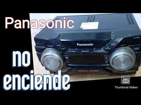 Panasonic (video 1) || Por que no enciende || Como diagnosticar || Cuales componentes se dañan