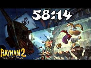 Rayman 2: The Great Escape Any% Speedrun in 58:14