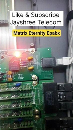 How to check PRI Connection with Matrix Eternity Epabx system ‪@jayshreetelecom‬