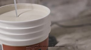 BEHR PREMIUM PLUS 1 gal. #M270-5 Beehive Flat Exterior Paint & Primer 440001