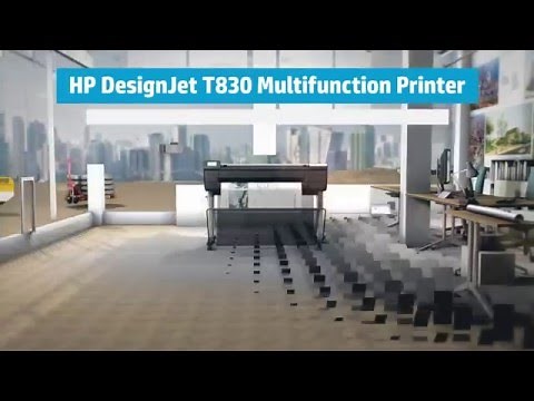 HP DesignJet T830 MultiFunction Plotter