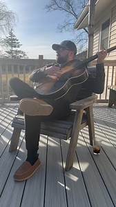 A little “Lose for Winning” yesterday on the back porch! #loseforwinning #knittingblue #patricksampson #acoustic #outnow #reels | Patrick Sampson