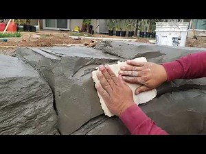 como hacer moldes para piedras artificiales