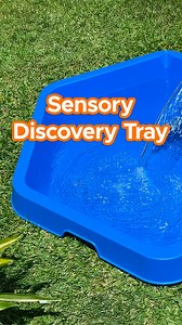 🌞 Add hands-on play to your summer days—with the Sensory Discovery Tray! 🤩 👉 Fill it with anything from sand and water to beads, balls and more. Then use the handy pour spout for super-simple cleanup! 💯 🛒 Shop the Sensory Discovery Tray: https://bit.ly/4dO0F1X. | Lakeshore Learning
